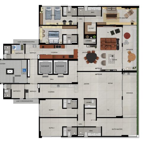 Casa Convívio 160m²