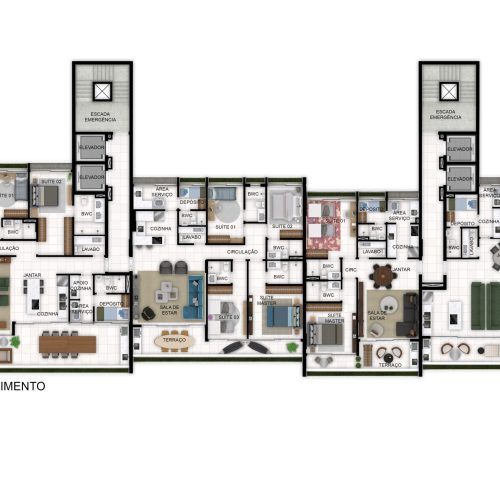 TANIMA - APTO MIRANTE 1ºANDAR