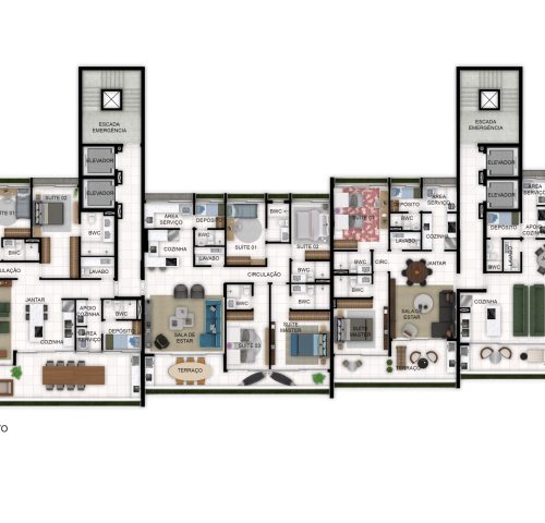 TANIMA - APTO MIRANTE 2ºANDAR