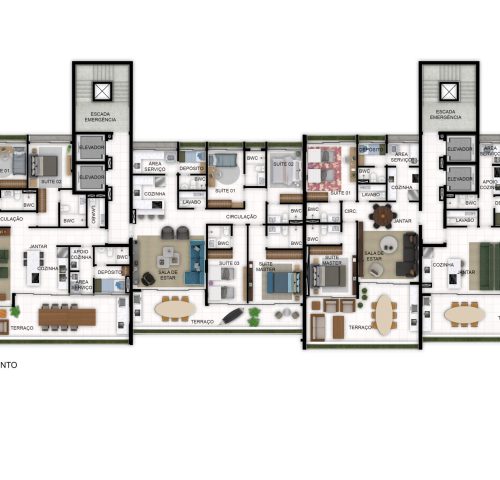 TANIMA - APTO MIRANTE 4ºANDAR