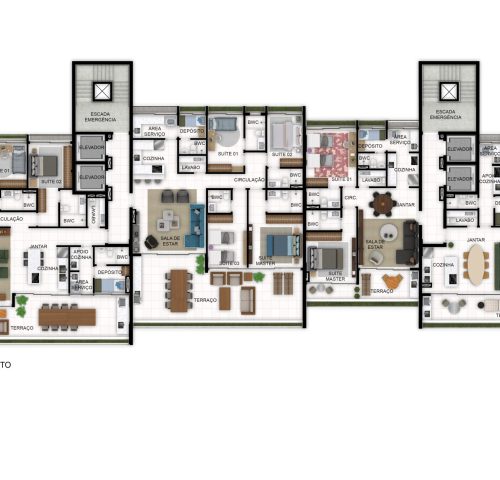 TANIMA - APTO MIRANTE 5ºANDAR