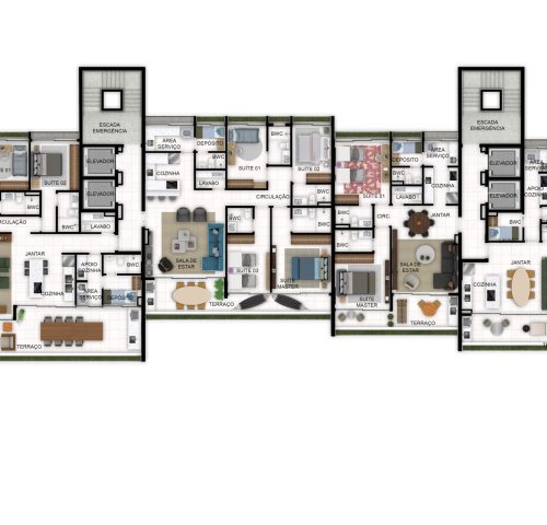 TANIMA - APTO MIRANTE 6ºANDAR