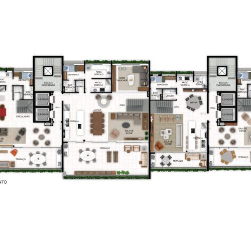 TANIMA - CASA COBERTURA_