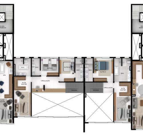 TANIMA - CASA JARDIM MEZANINO