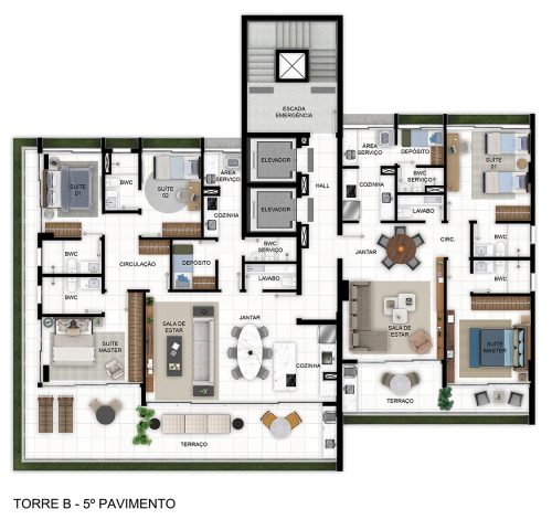 TSANO - APTO MIRANTE 5ºANDAR