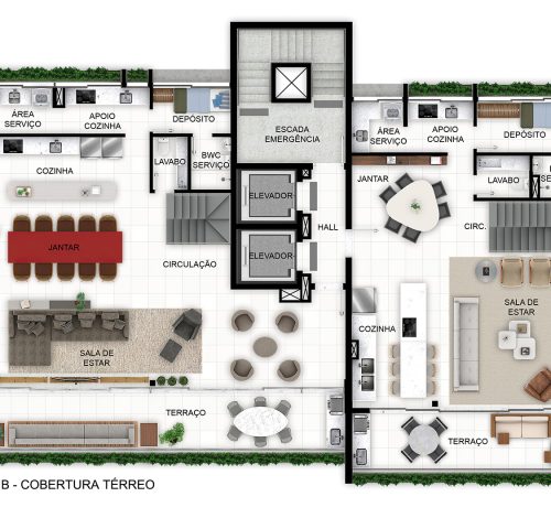 TSANO - CASA COBERTURA