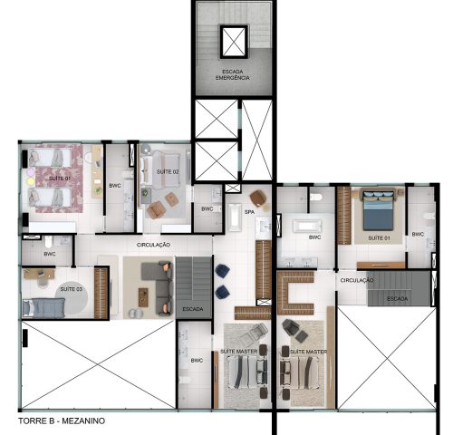 TSANO - CASA JARDIM MEZANINO