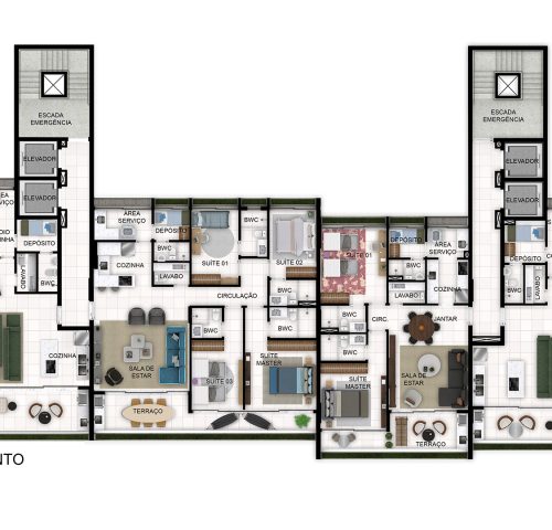 TVITA - APTO MIRANTE 1ºANDAR