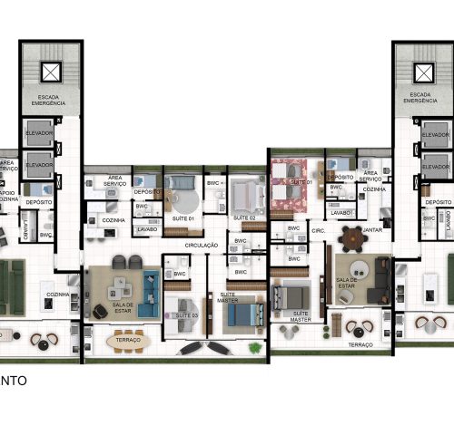 TVITA - APTO MIRANTE 2ºANDAR