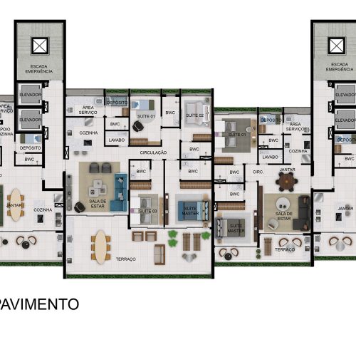 TVITA - APTO MIRANTE 3ºANDAR