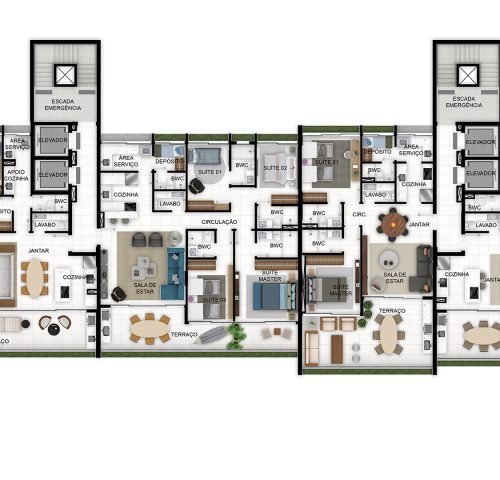 TVITA - APTO MIRANTE 4ºANDAR