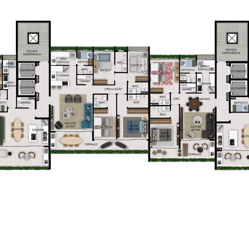 TVITA - APTO MIRANTE 6ºANDAR